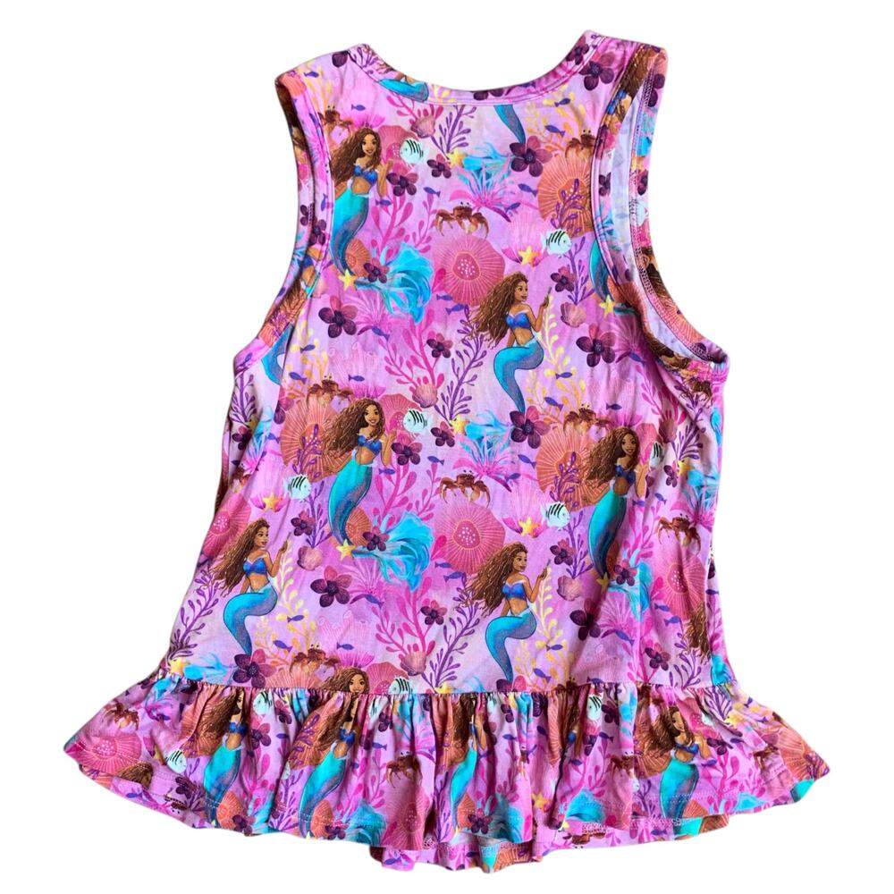 Posh Peanut x Disney Ariel Ruffled Tank 7/8 Years - Picture 6 of 8